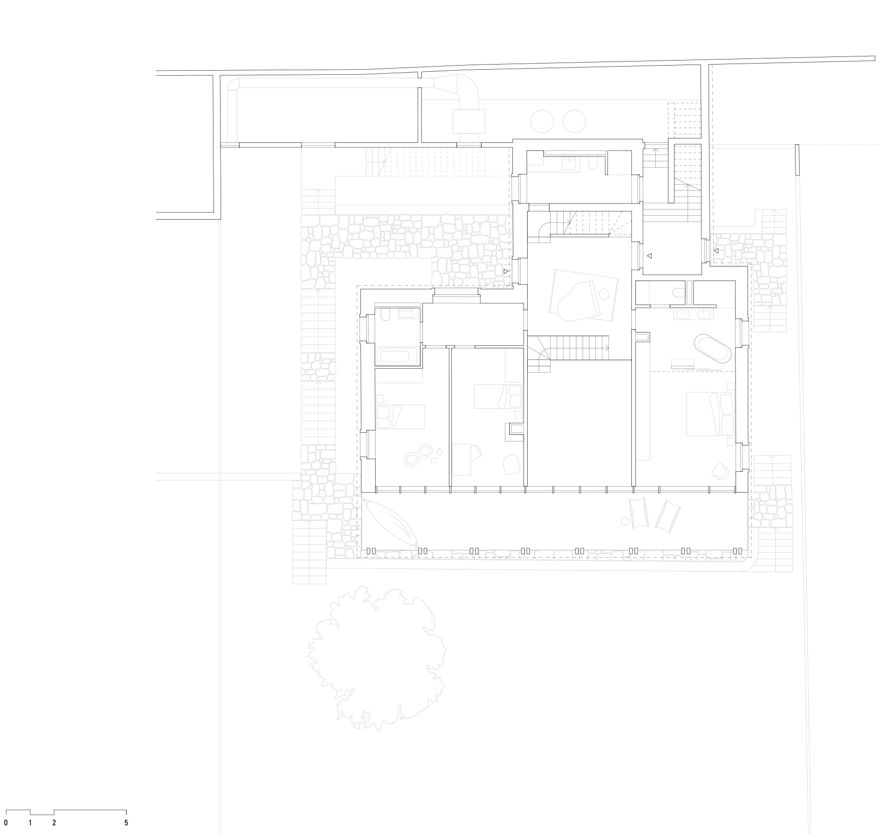 plan étage Villette