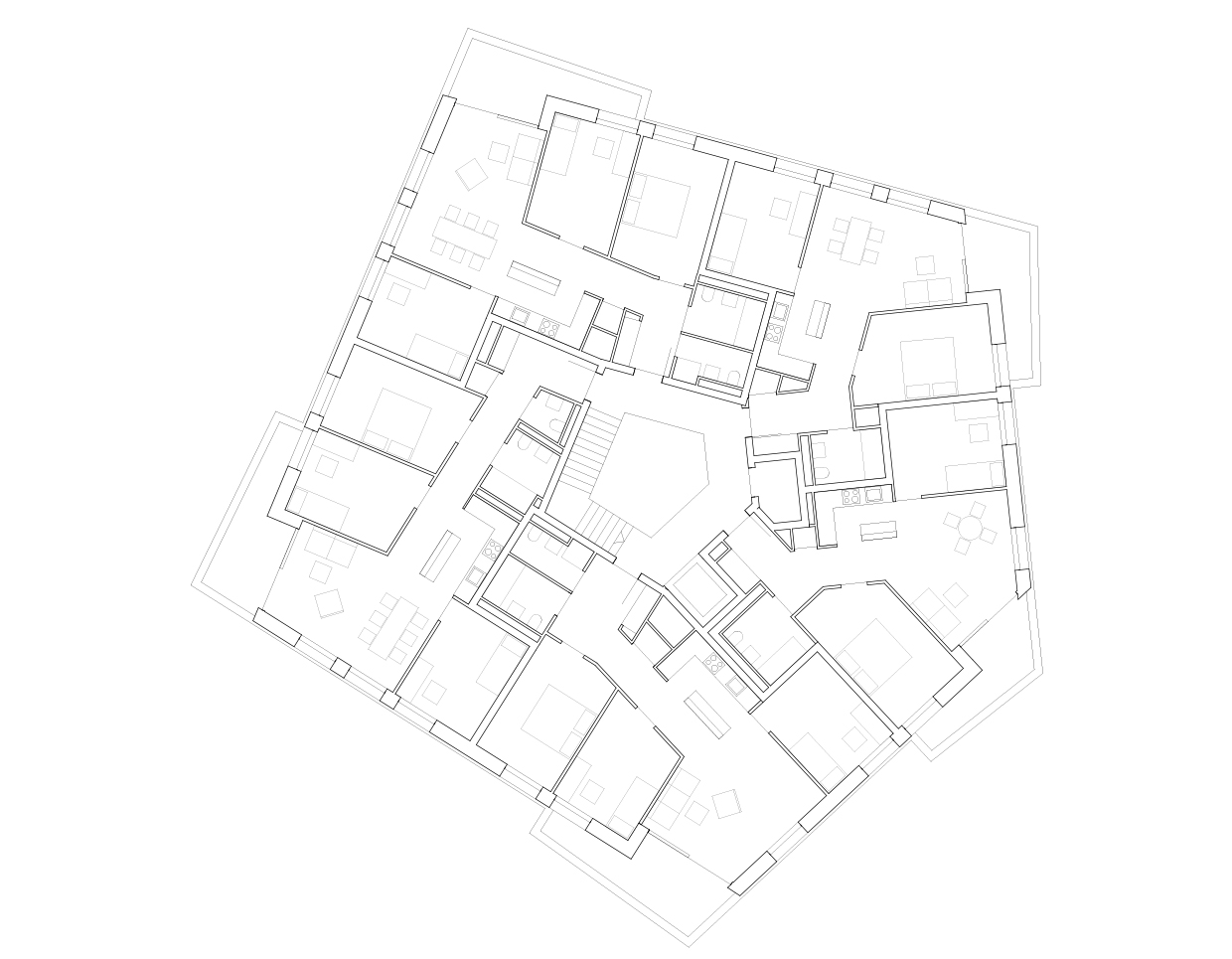 plan étage pierreval 